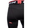 Kalhoty se suspenzorem CCM Compression Pant Jock JR