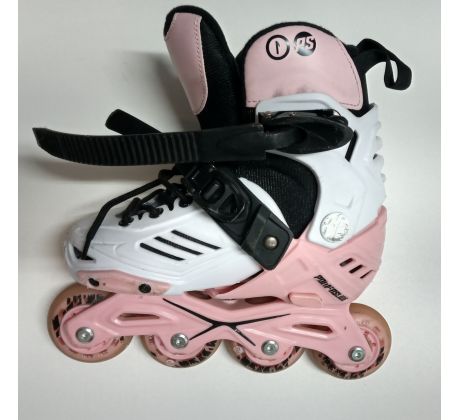 Kolečkové brusle Powerslide Khaan JR PINK EU 27-30