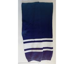 Štulpny modrá bílá 50cm