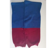 Štulpny modrá červená 47cm