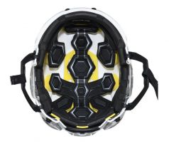 Hokejová helma CCM Tacks 310 Combo SR M 56-60cm / Bílá